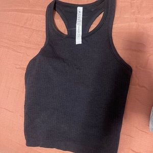 Lululemon Ebb to Street Cropped Racerback Tank